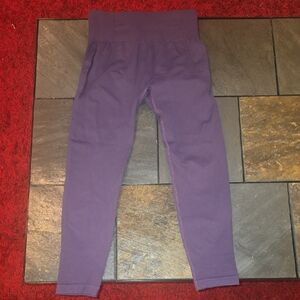 Zyia Purple Seamless Leggings, 24"